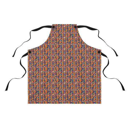 Kente Print Apron