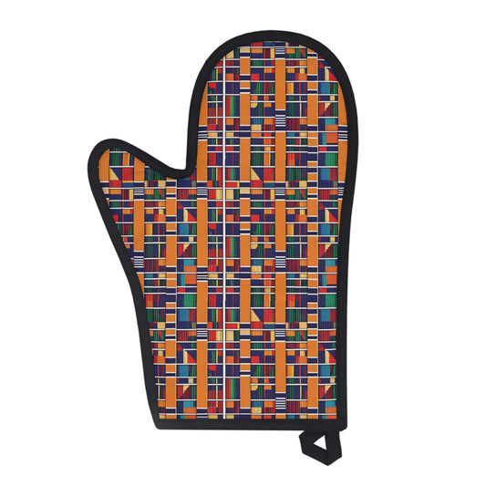 Kente Print Oven Glove