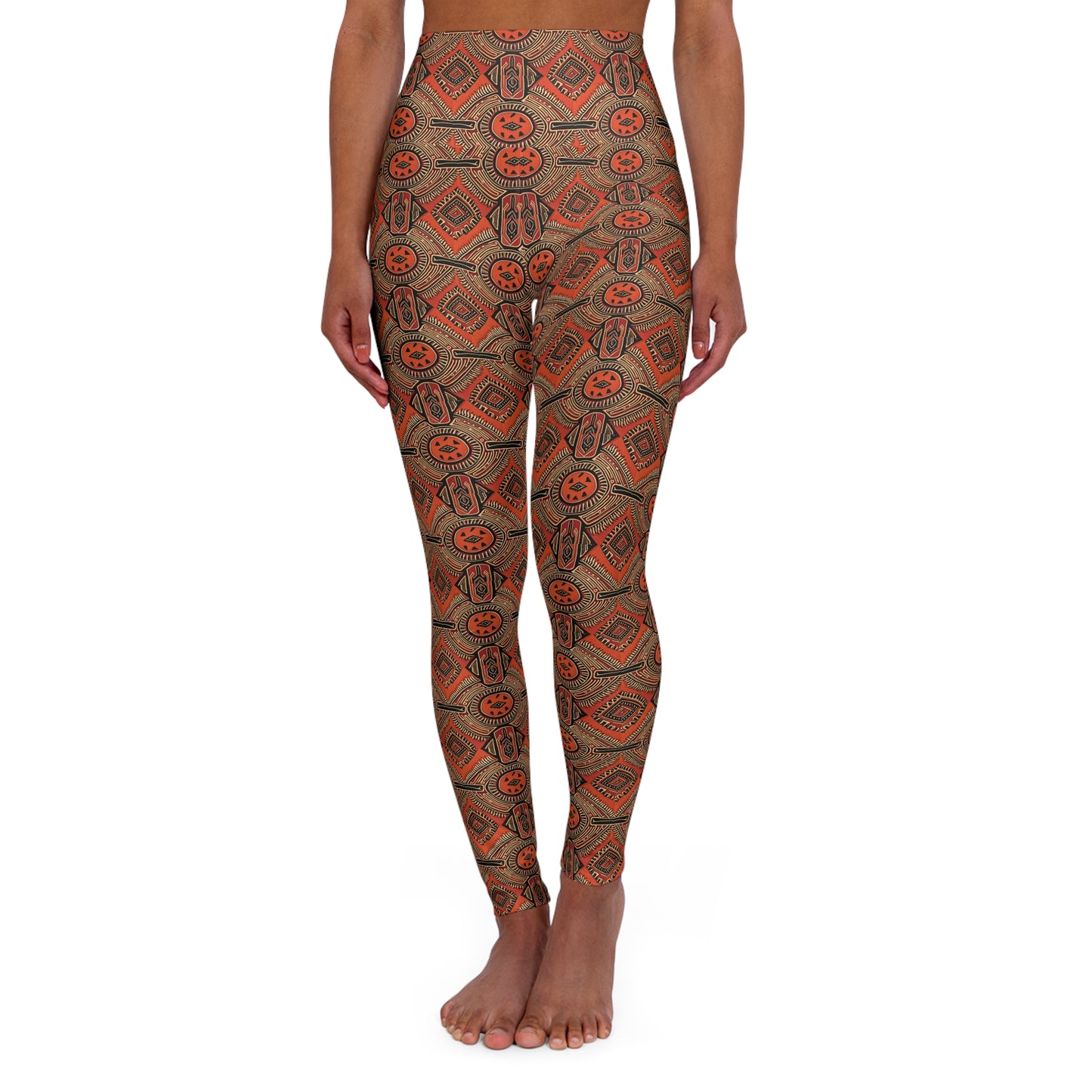 Freedom Culture High Waisted Jua Print Yoga Leggings