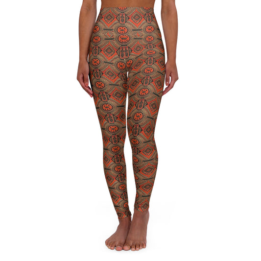 Freedom Culture High Waisted Jua Print Yoga Leggings