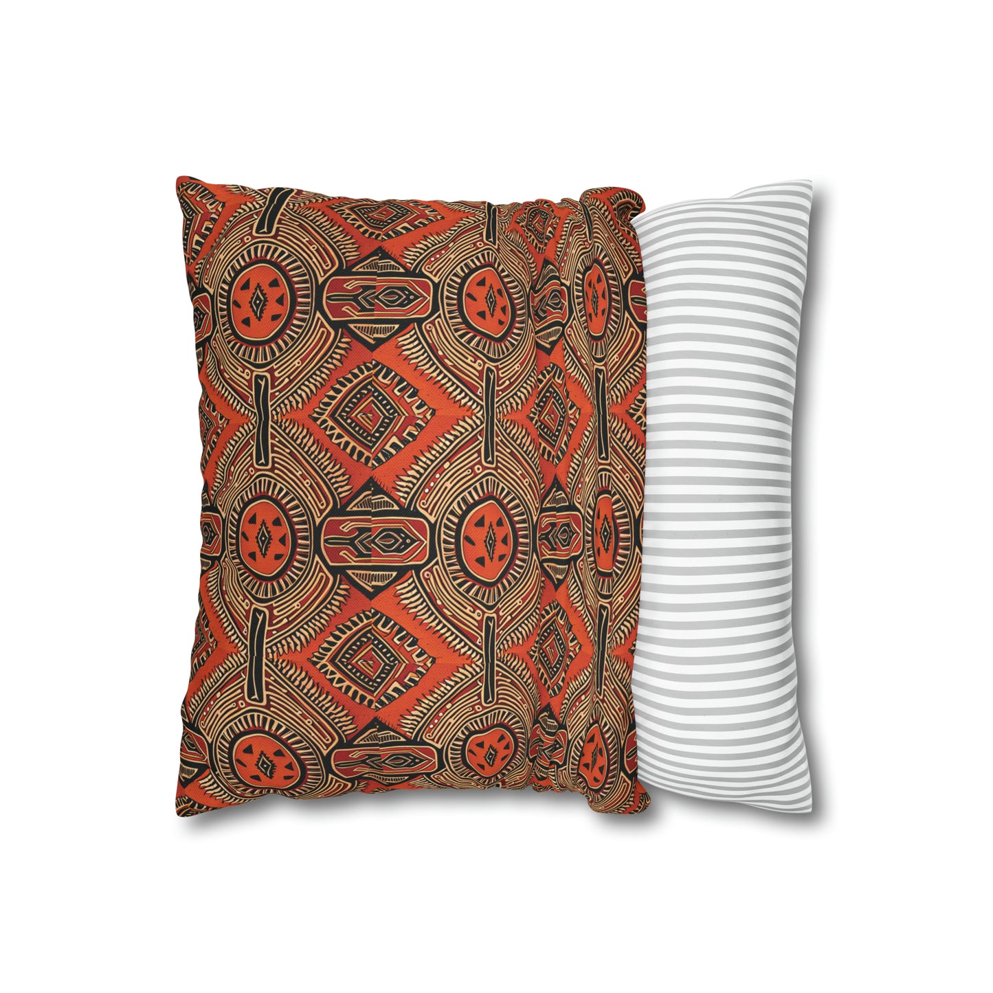 Freedom Culture "Jua" Cloth Print Square Pillow Case