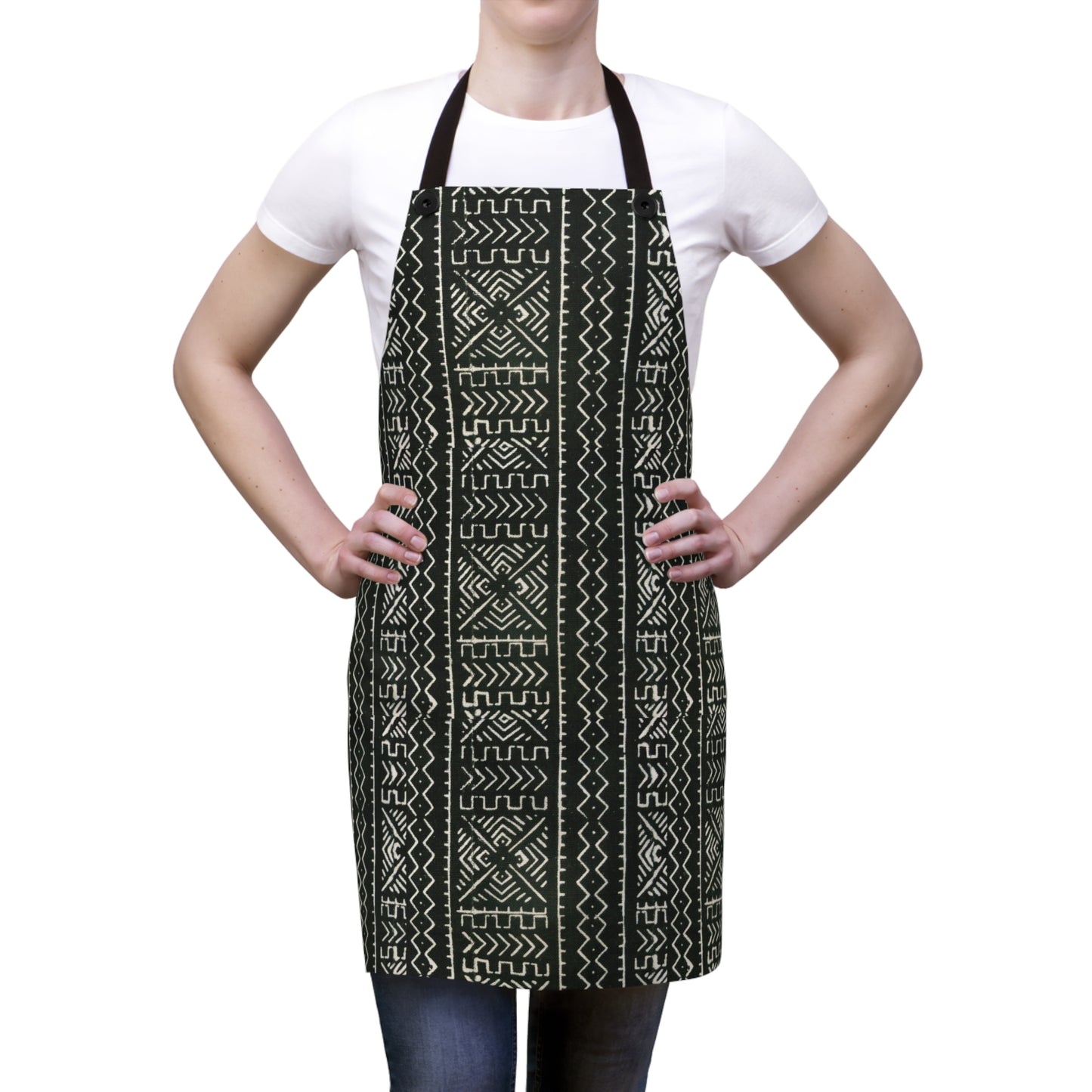 Mali Mud Cloth Print Apron