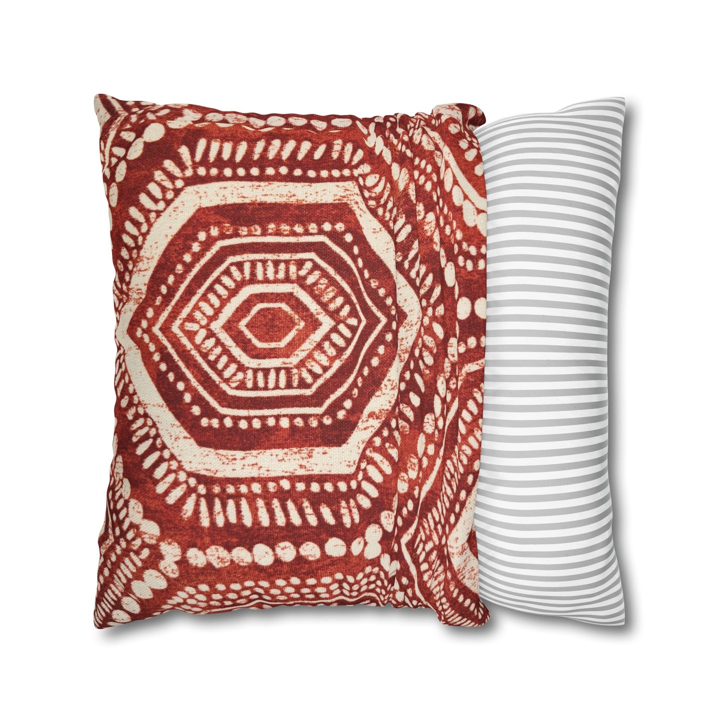 Cloth Print Square Pillow Case