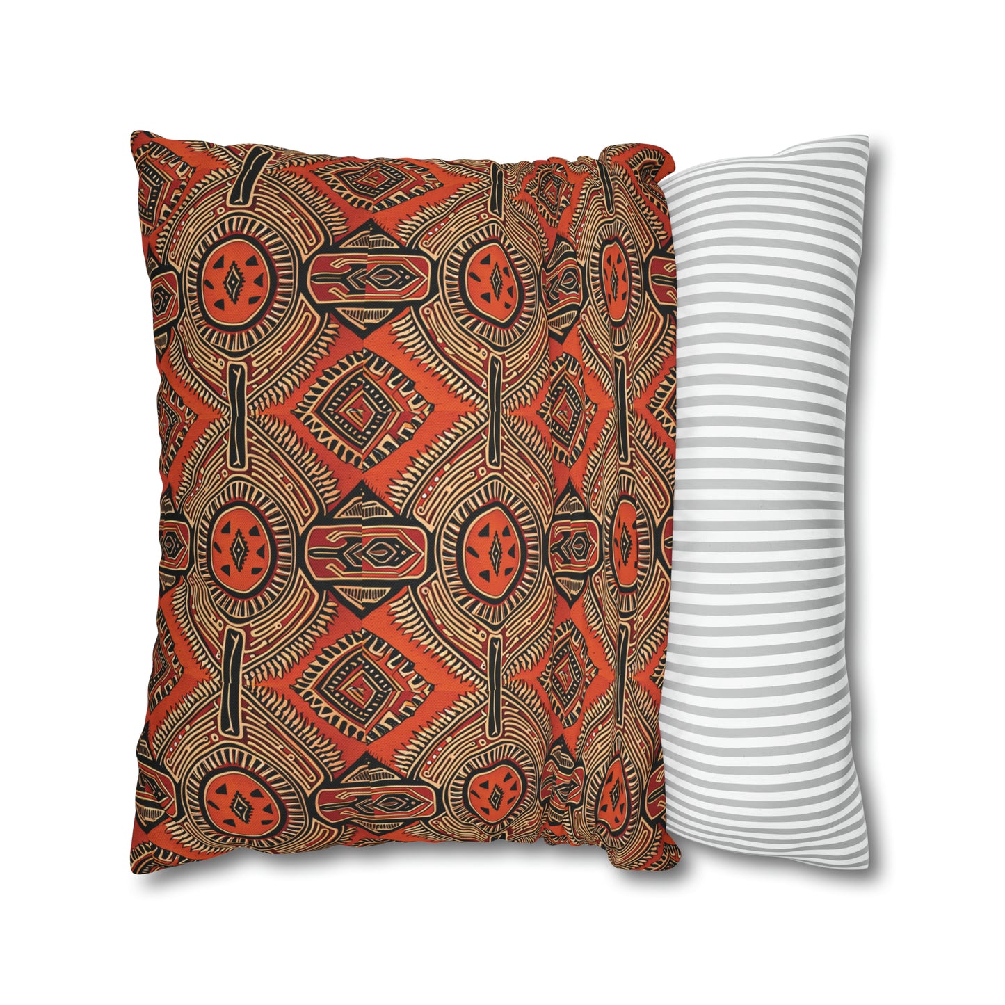 Freedom Culture "Jua" Cloth Print Square Pillow Case