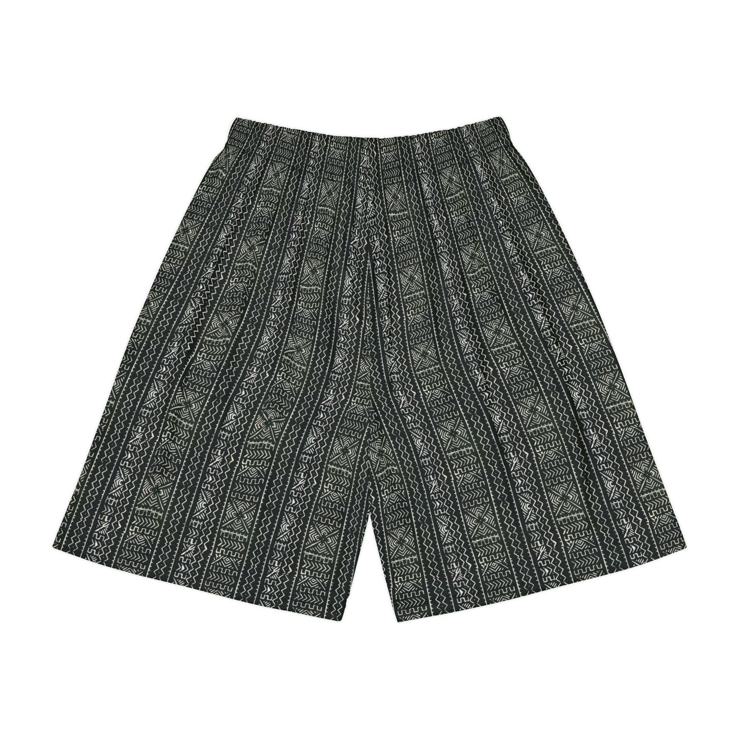 Freedom Culture Men’s Mali Mud Cloth Print Sports Shorts