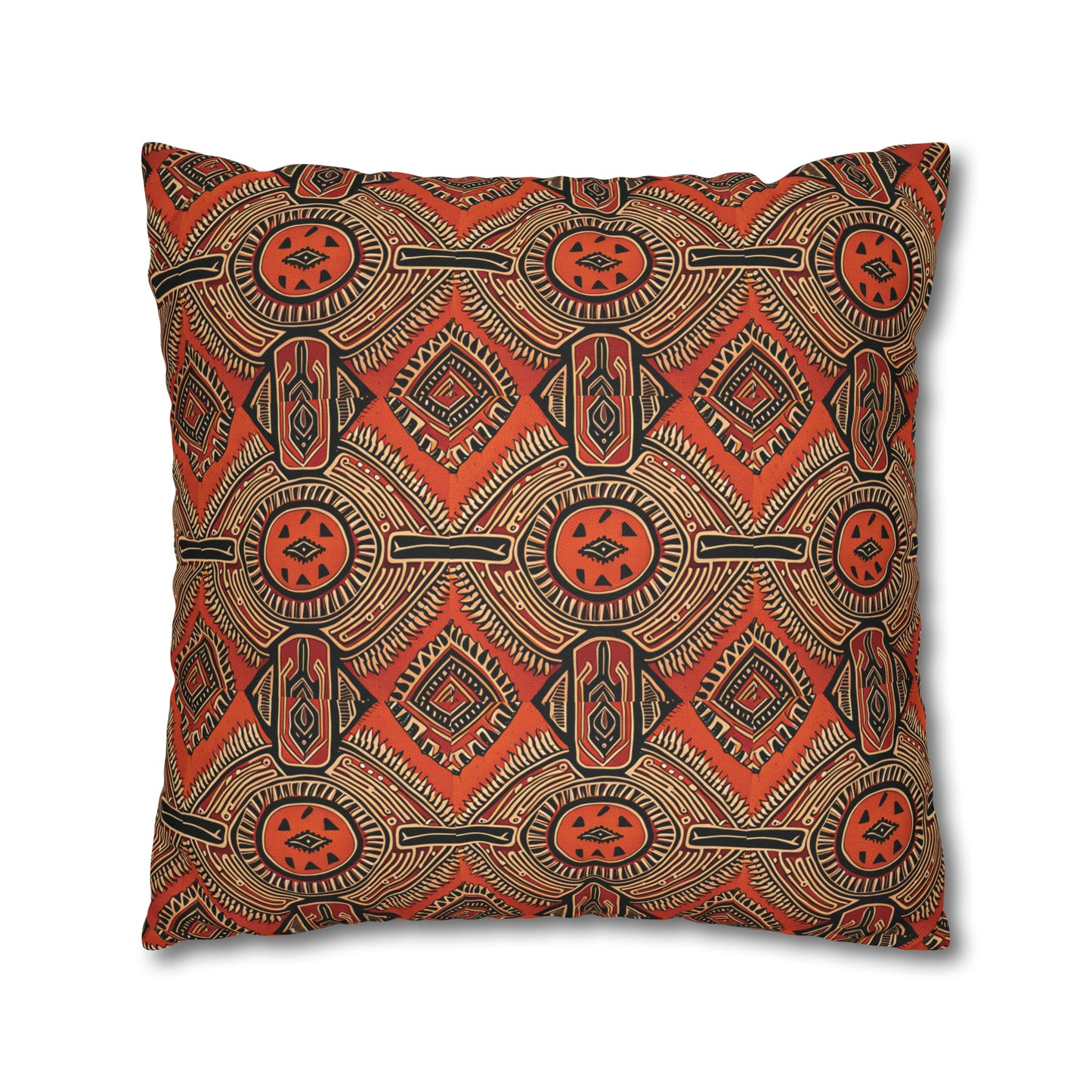 Freedom Culture "Jua" Cloth Print Square Pillow Case