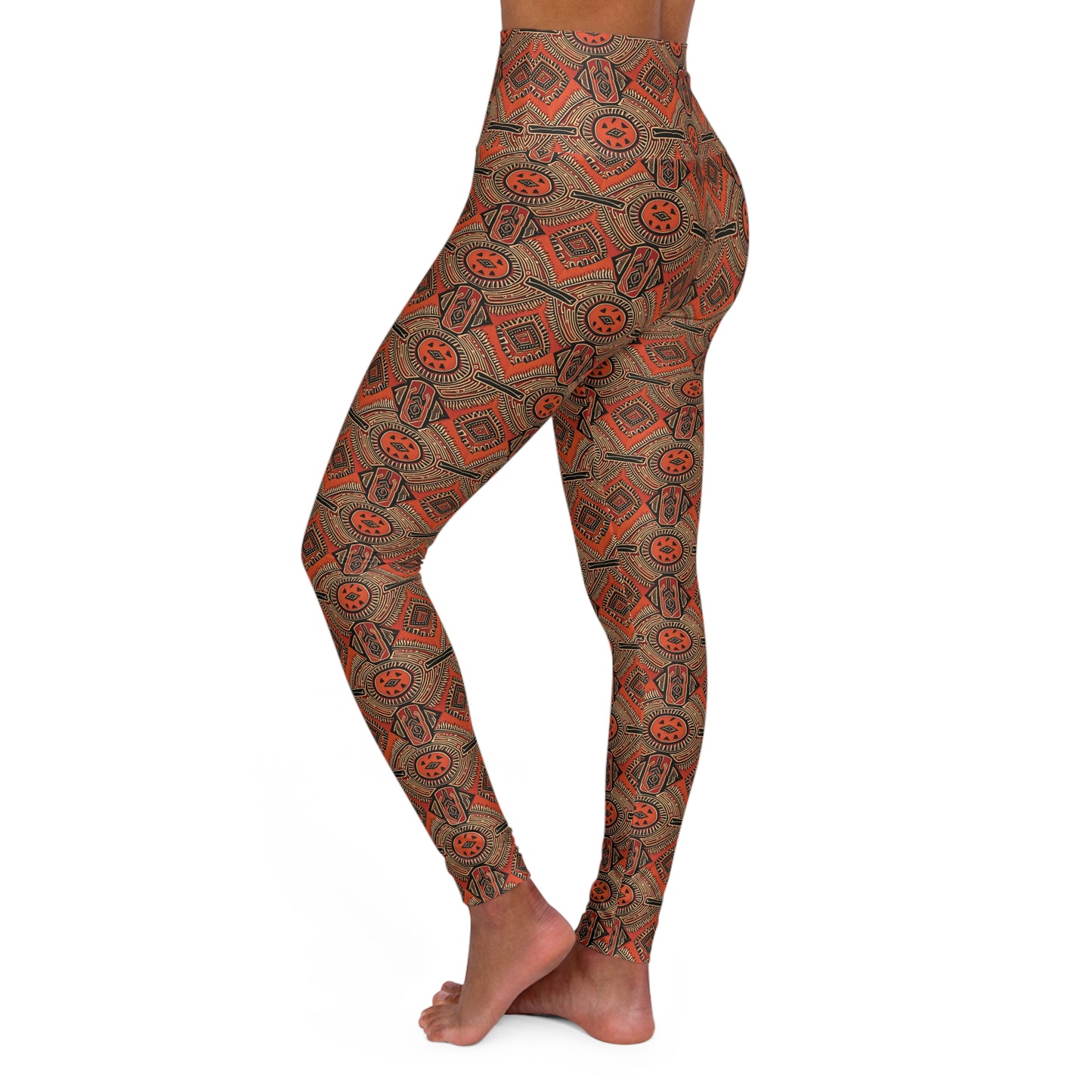 Freedom Culture High Waisted Jua Print Yoga Leggings