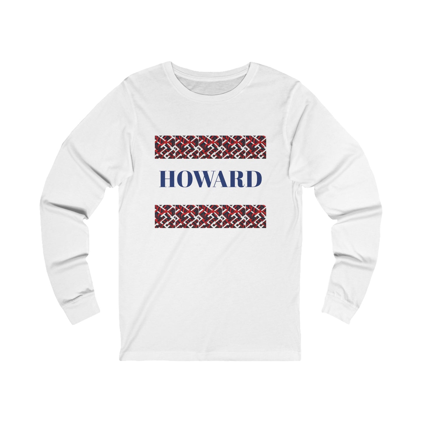 Freedom Culture HOWARD U Unisex Jersey Long Sleeve Jua Print Tee