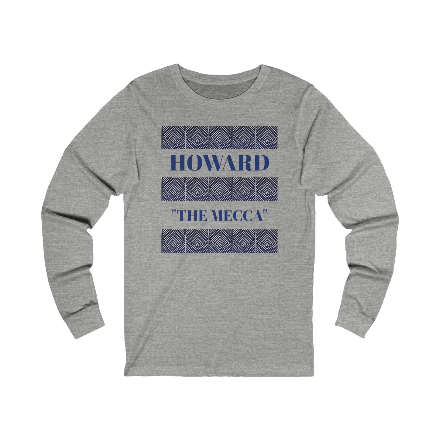 Freedom Culture HOWARD U "THE MECCA" Unisex Jersey Long Sleeve Tee