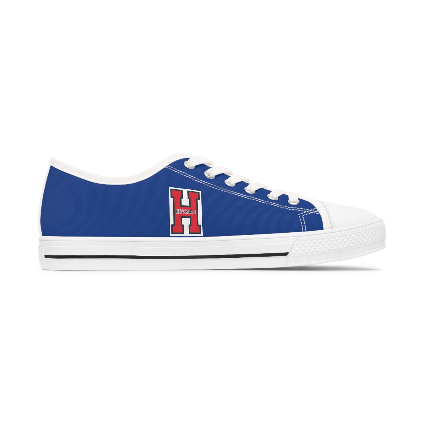 HOWARD U Freedom Culture Women's Low Top Cloth Print Sneakers