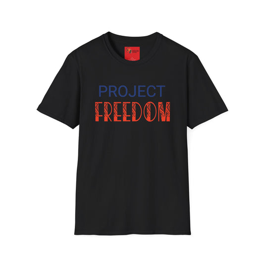 Freedom Culture “Project Freedom” Unisex Softstyle T-Shirt