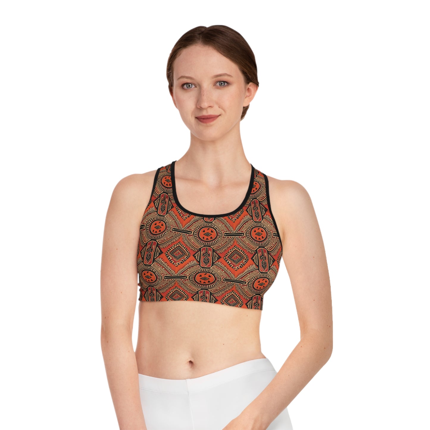 Freedom Culture (Compression Fit) Jua Print Sports Bra