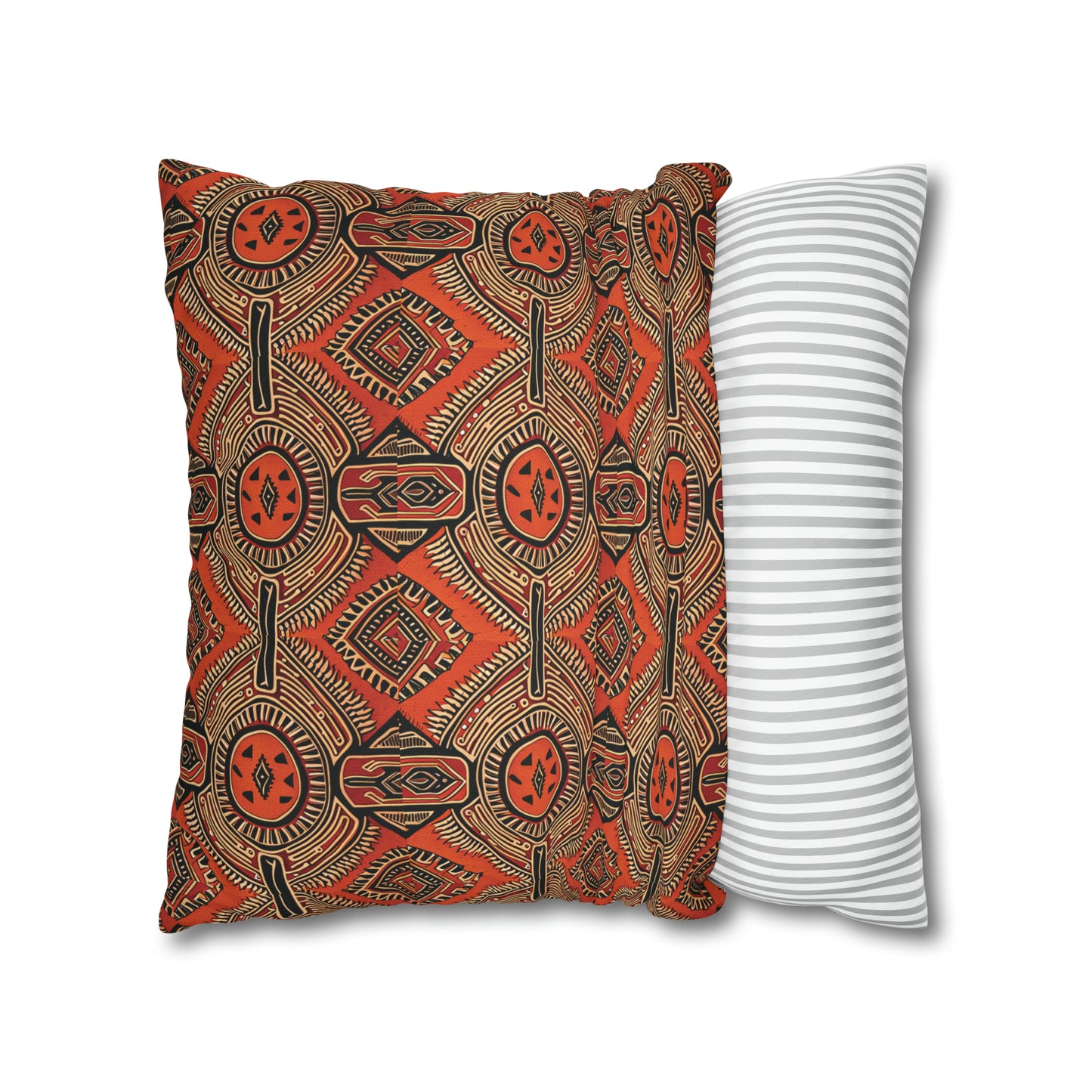 Freedom Culture "Jua" Cloth Print Square Pillow Case