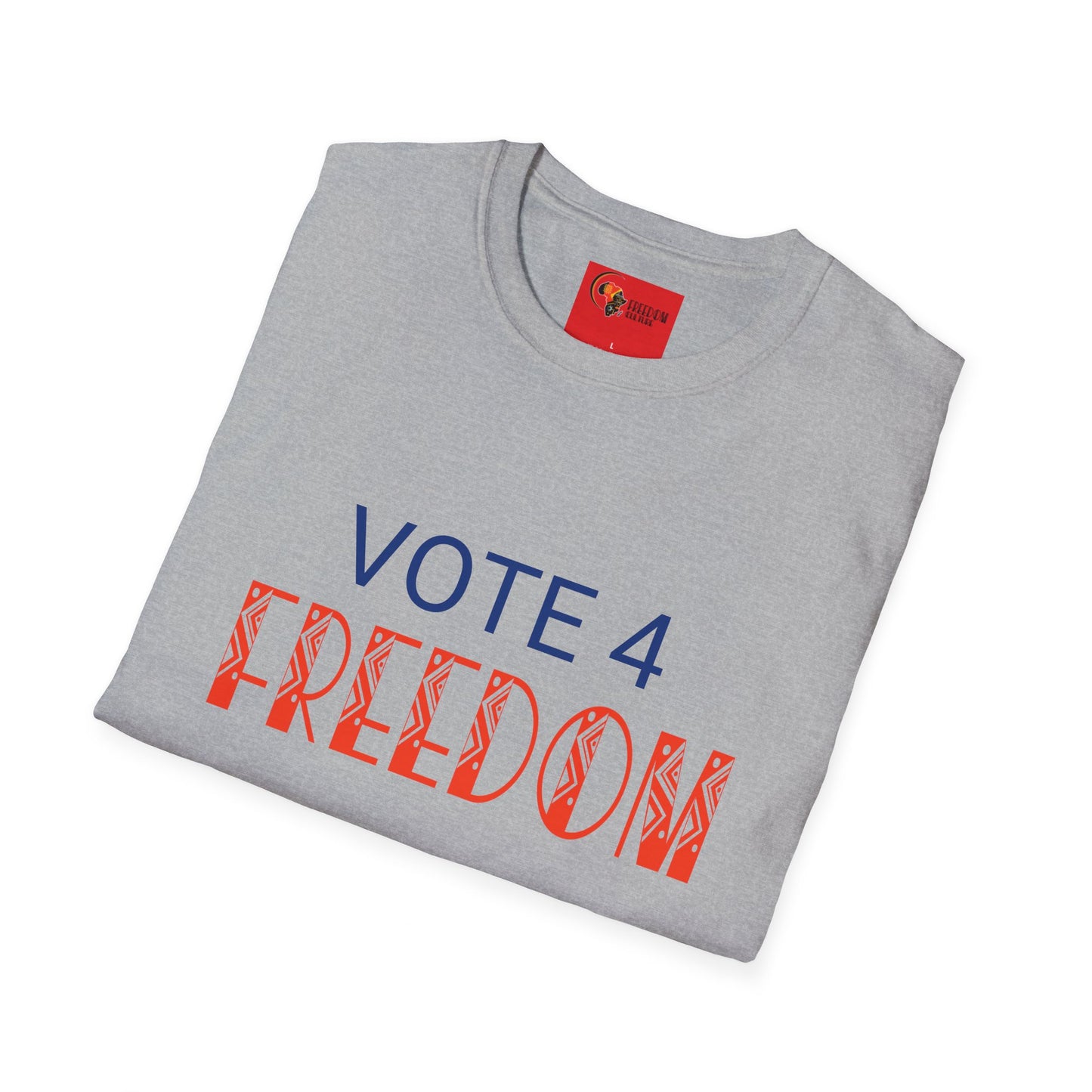 Freedom Culture “Vote 4 Freedom” Unisex Softstyle T-Shirt