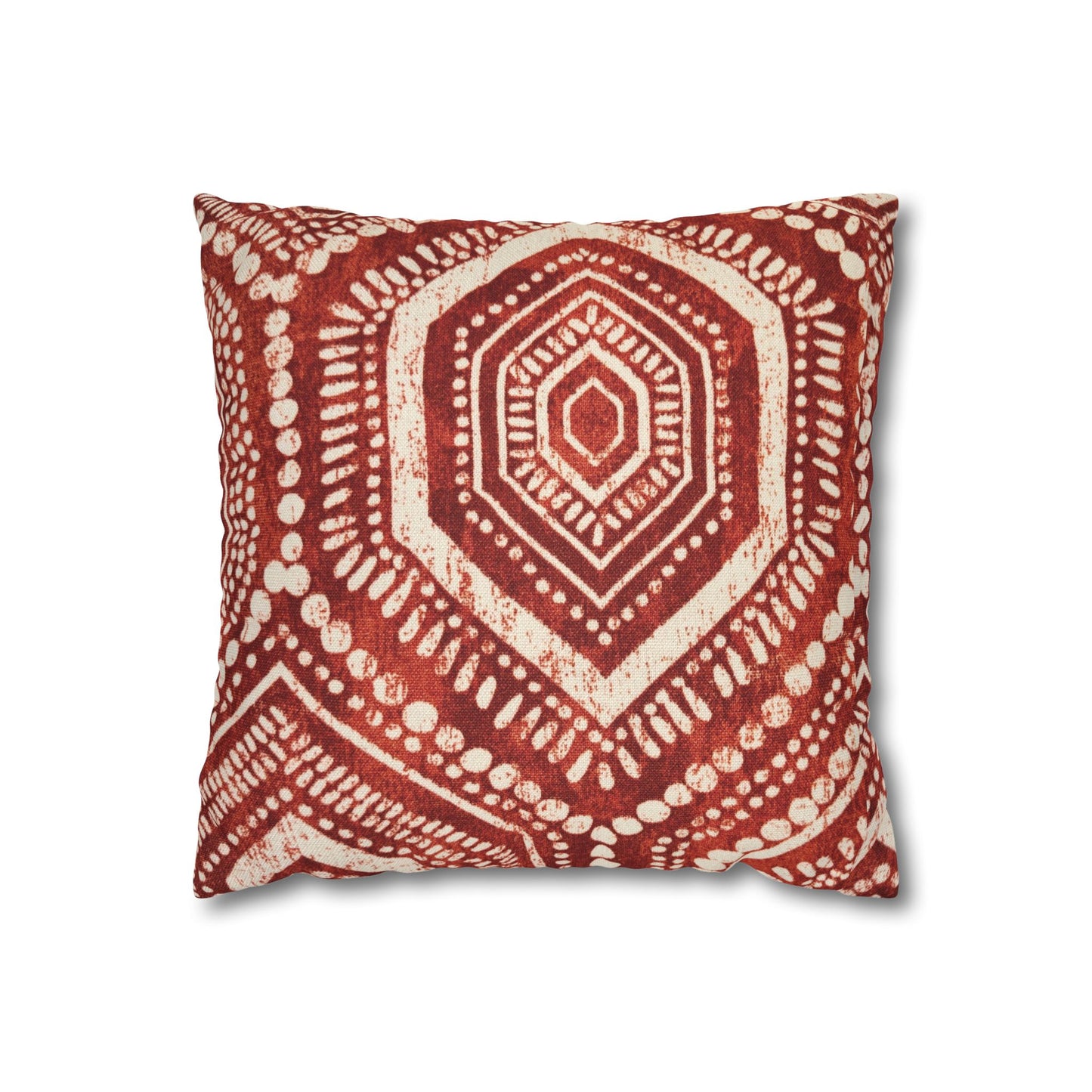 Cloth Print Square Pillow Case