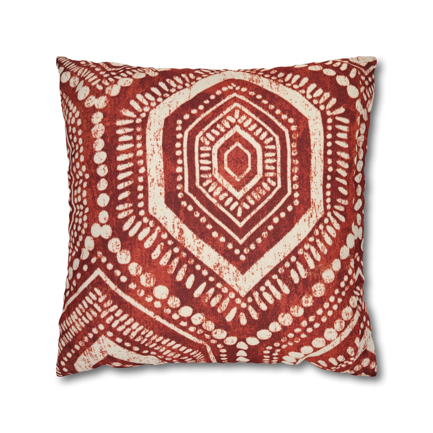 Cloth Print Square Pillow Case