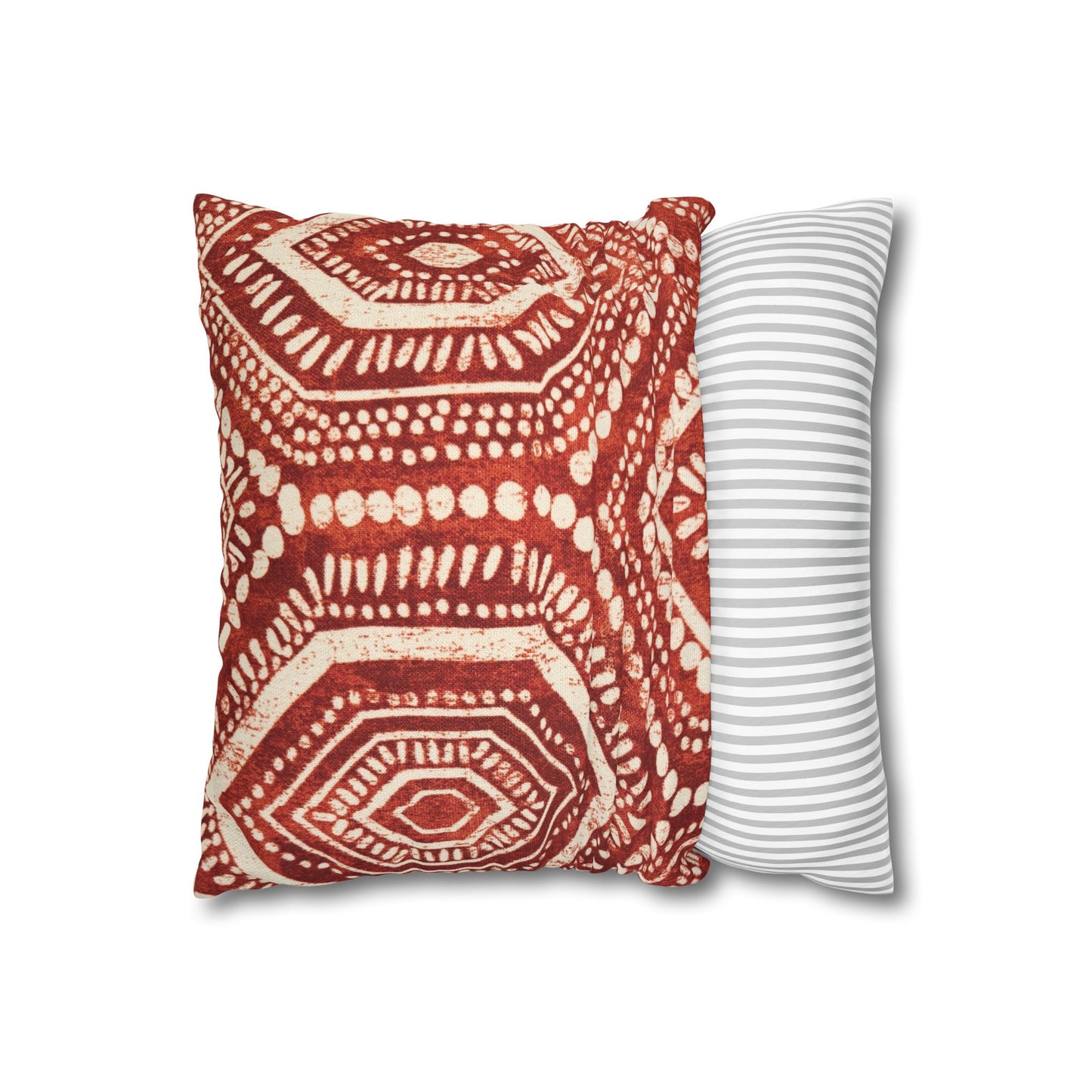 Cloth Print Square Pillow Case