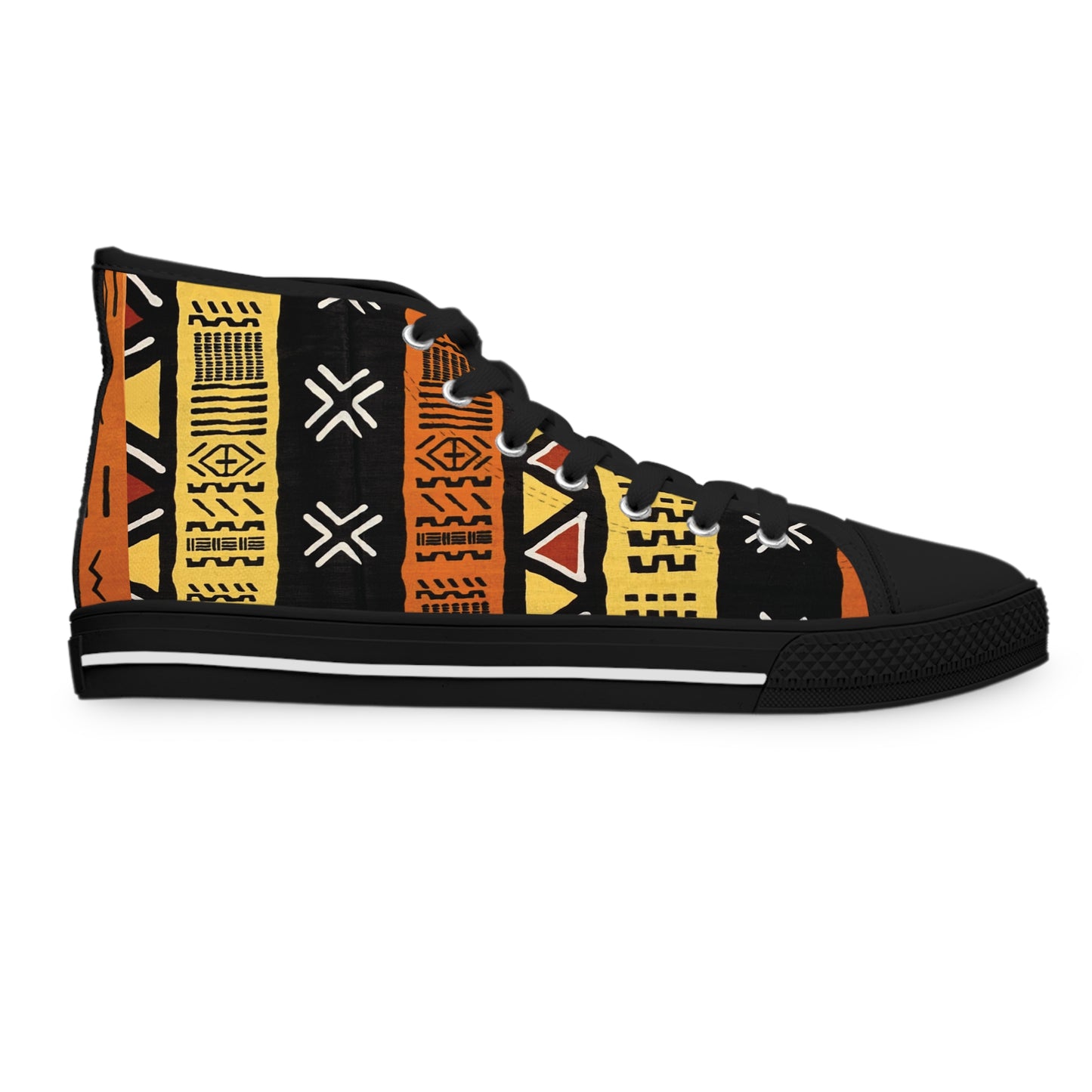 Freedom Culture Women's Mud Cloth Print High Top Sneakers