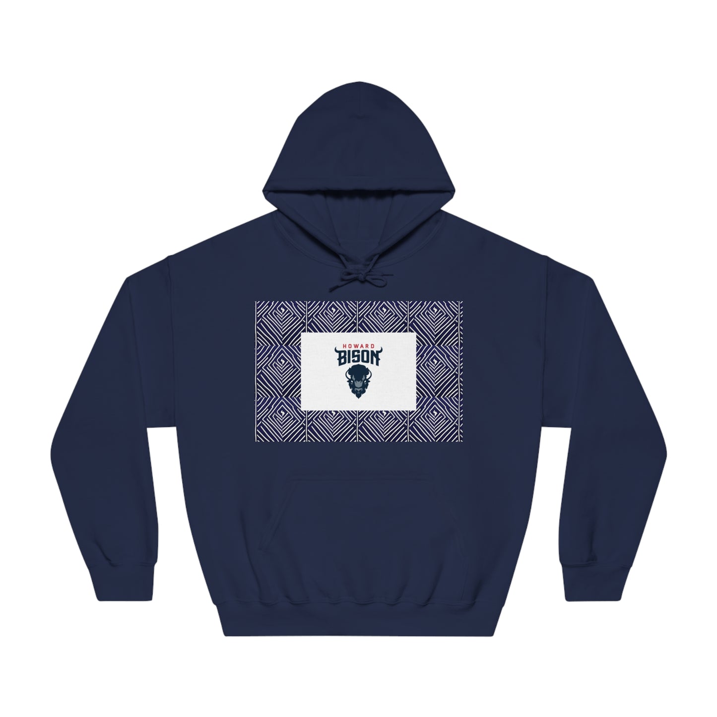 HOWARD BISON Unisex DryBlend® Hooded Sweatshirt