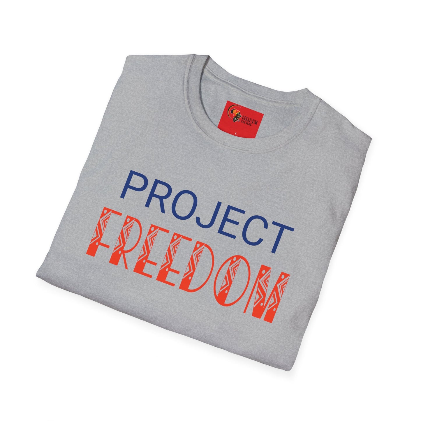 Freedom Culture “Project Freedom” Unisex Softstyle T-Shirt