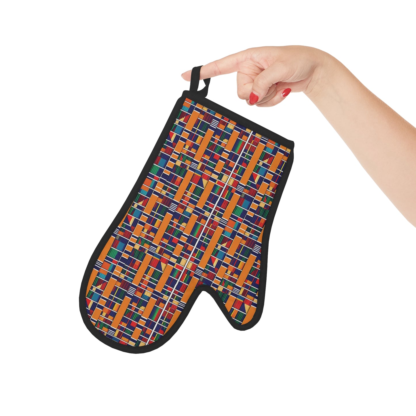 Kente Print Oven Glove