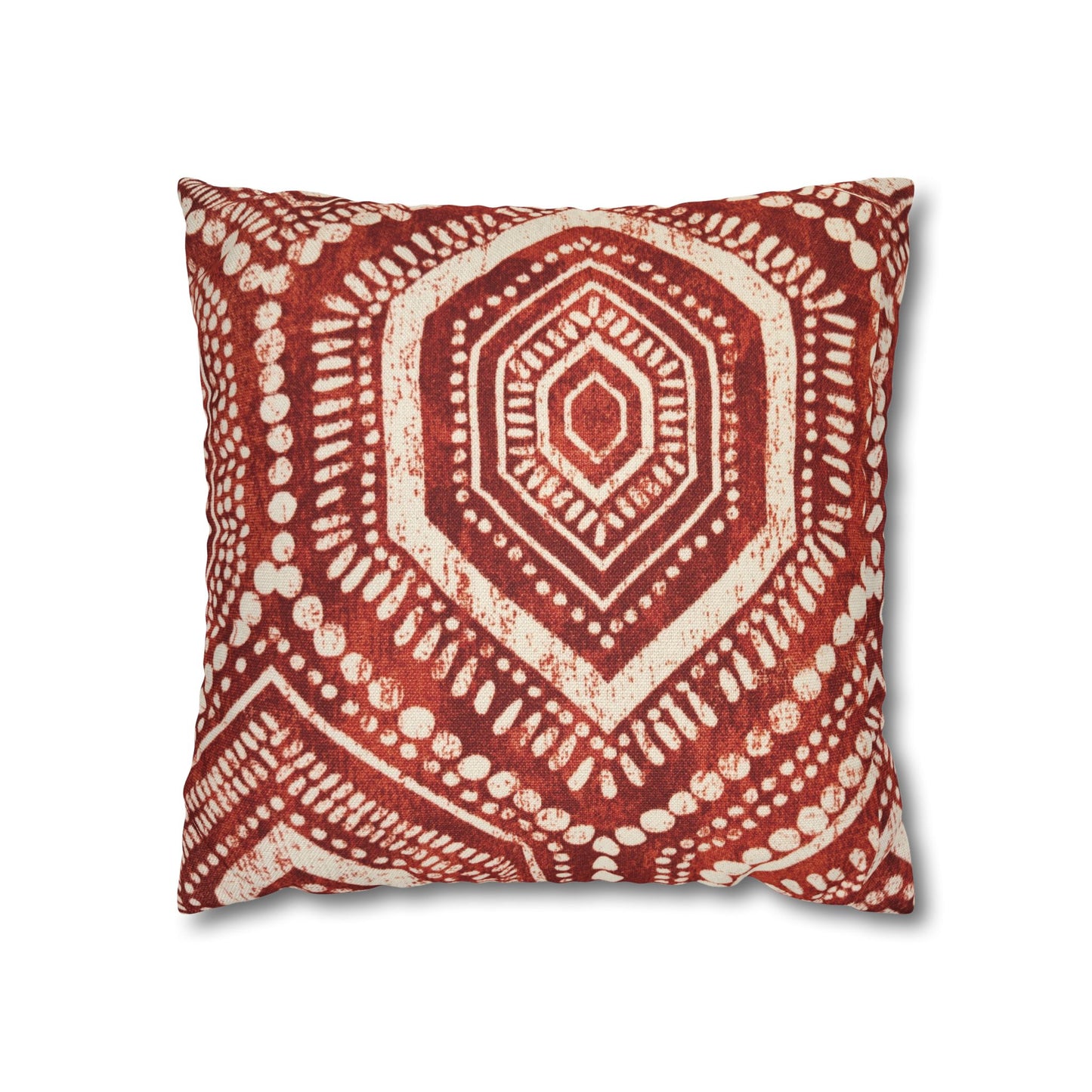 Cloth Print Square Pillow Case