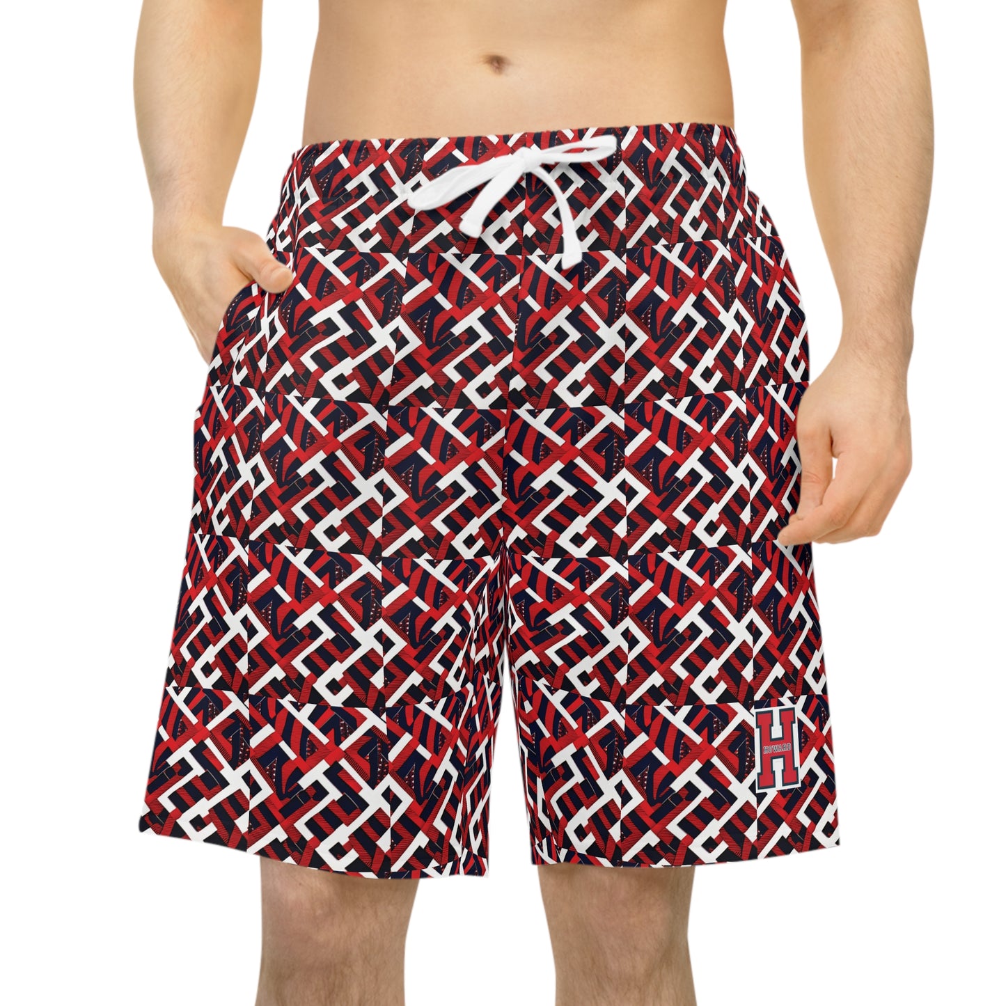 Freedom Culture's HOWARD U Athletic Long Shorts