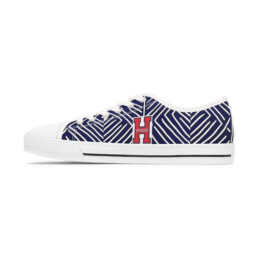 HOWARD U Freedom Culture Women's Low Top Cloth Print Sneakers