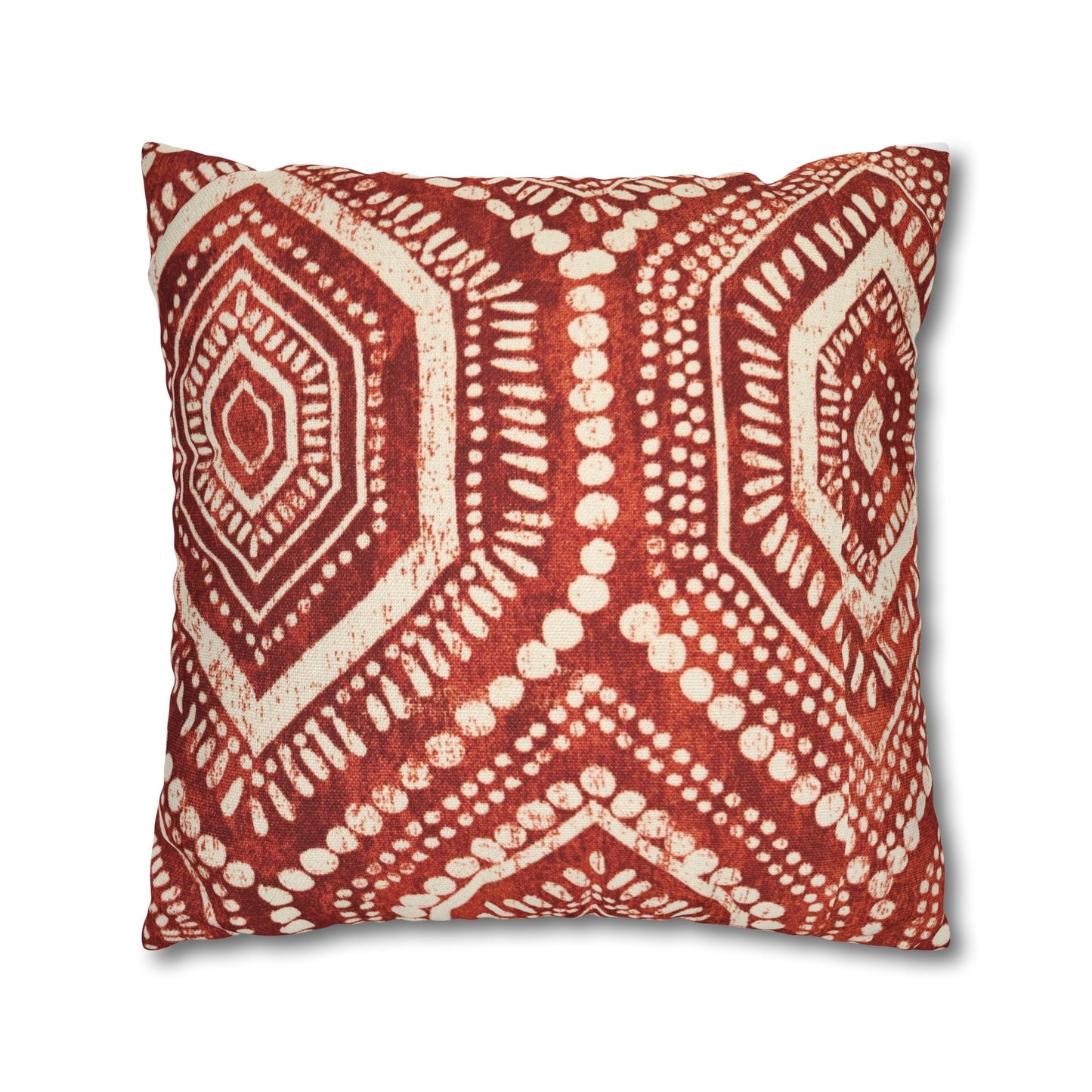 Cloth Print Square Pillow Case