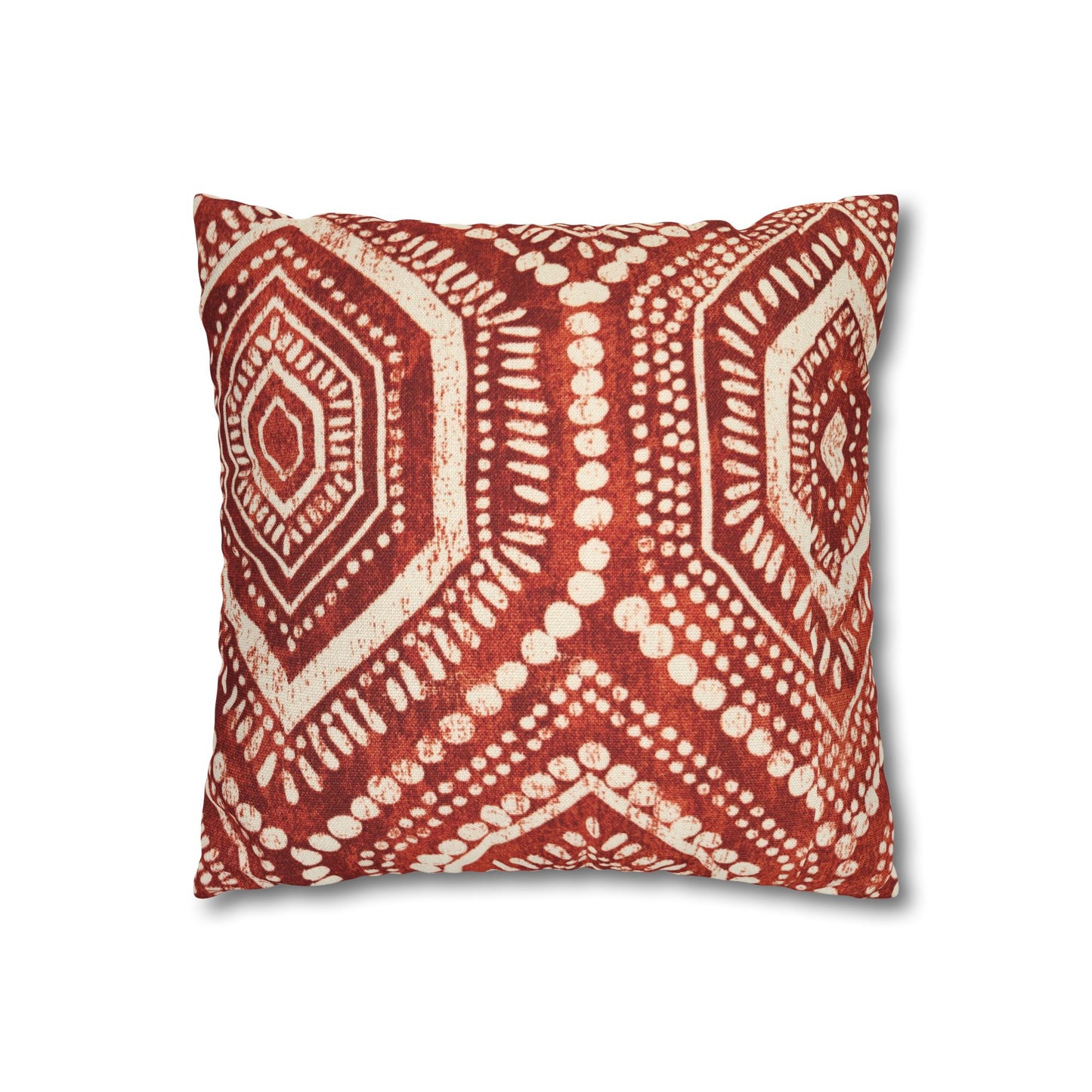 Cloth Print Square Pillow Case