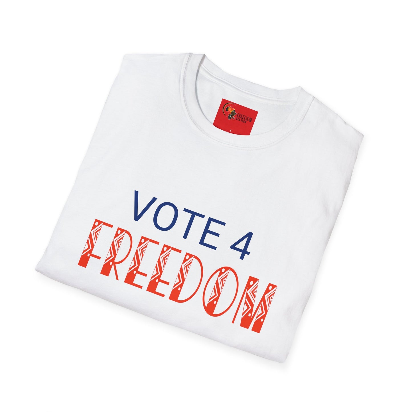 Freedom Culture “Vote 4 Freedom” Unisex Softstyle T-Shirt