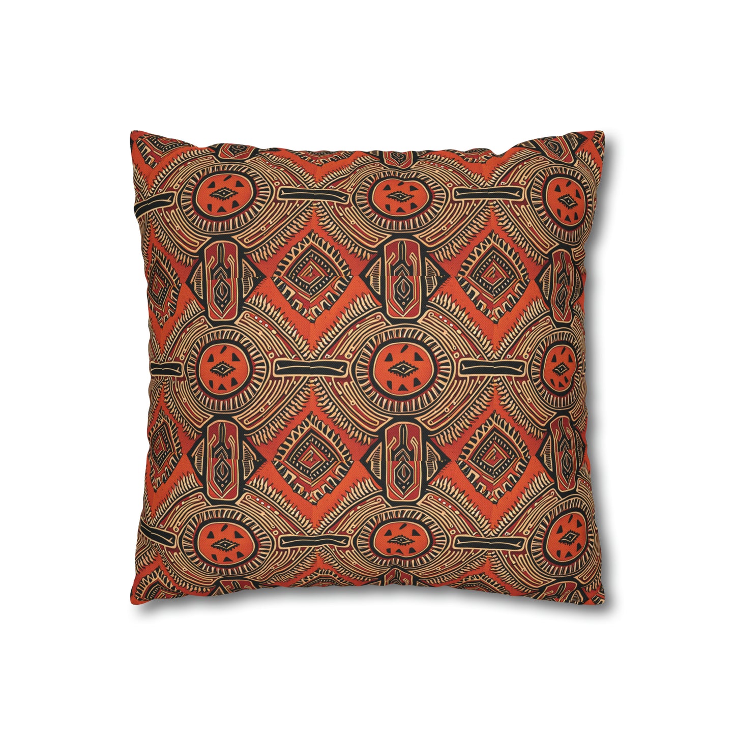 Freedom Culture "Jua" Cloth Print Square Pillow Case