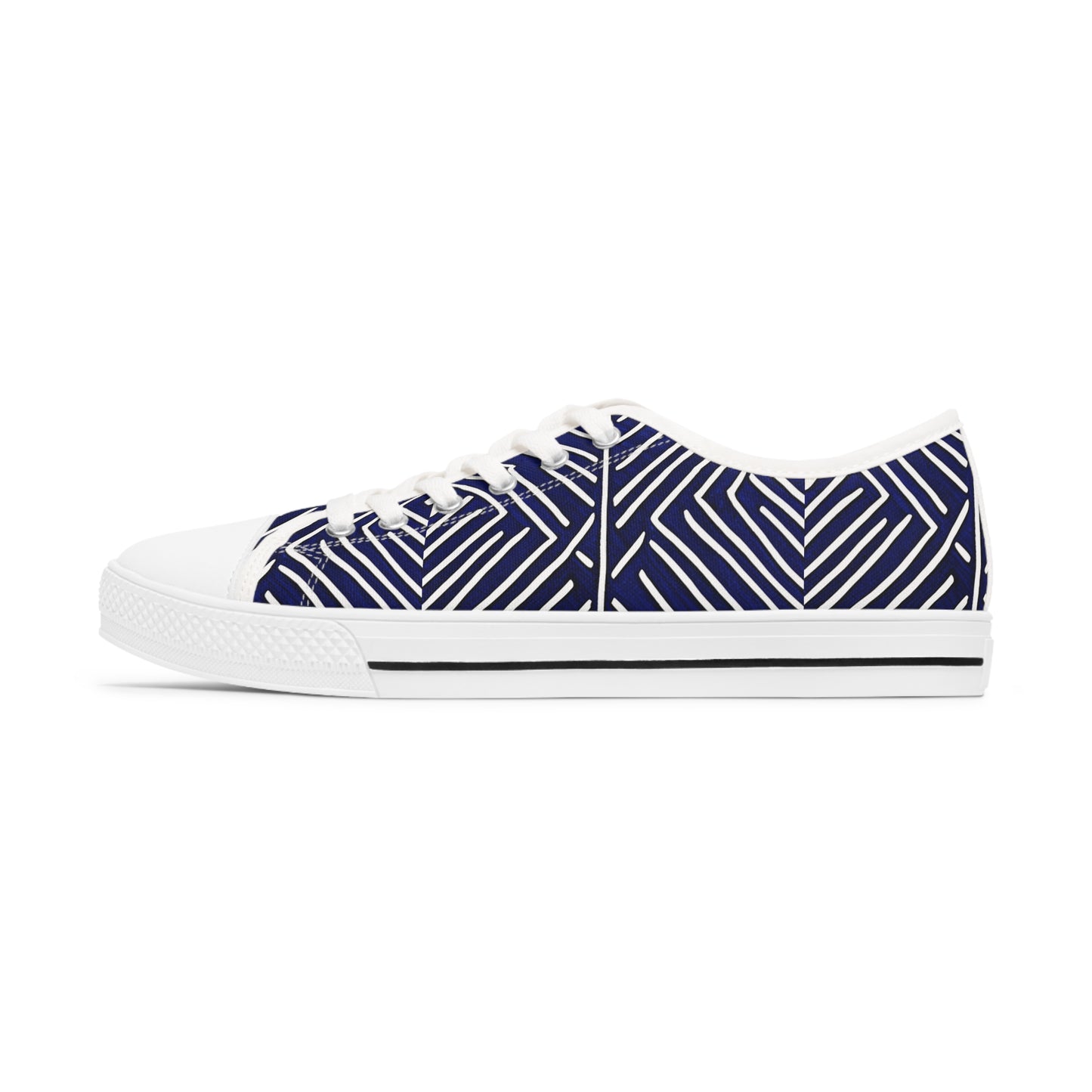 Freedom Culture Women's Low Top Cloth Print Sneakers