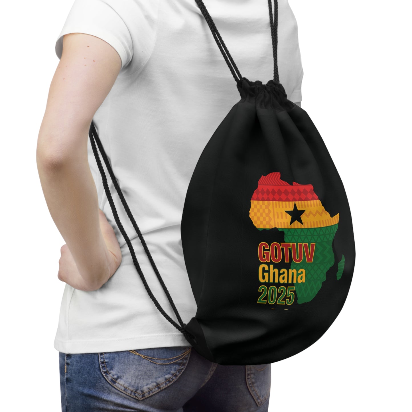 GOTUV Ghana 2025 Drawstring Bag