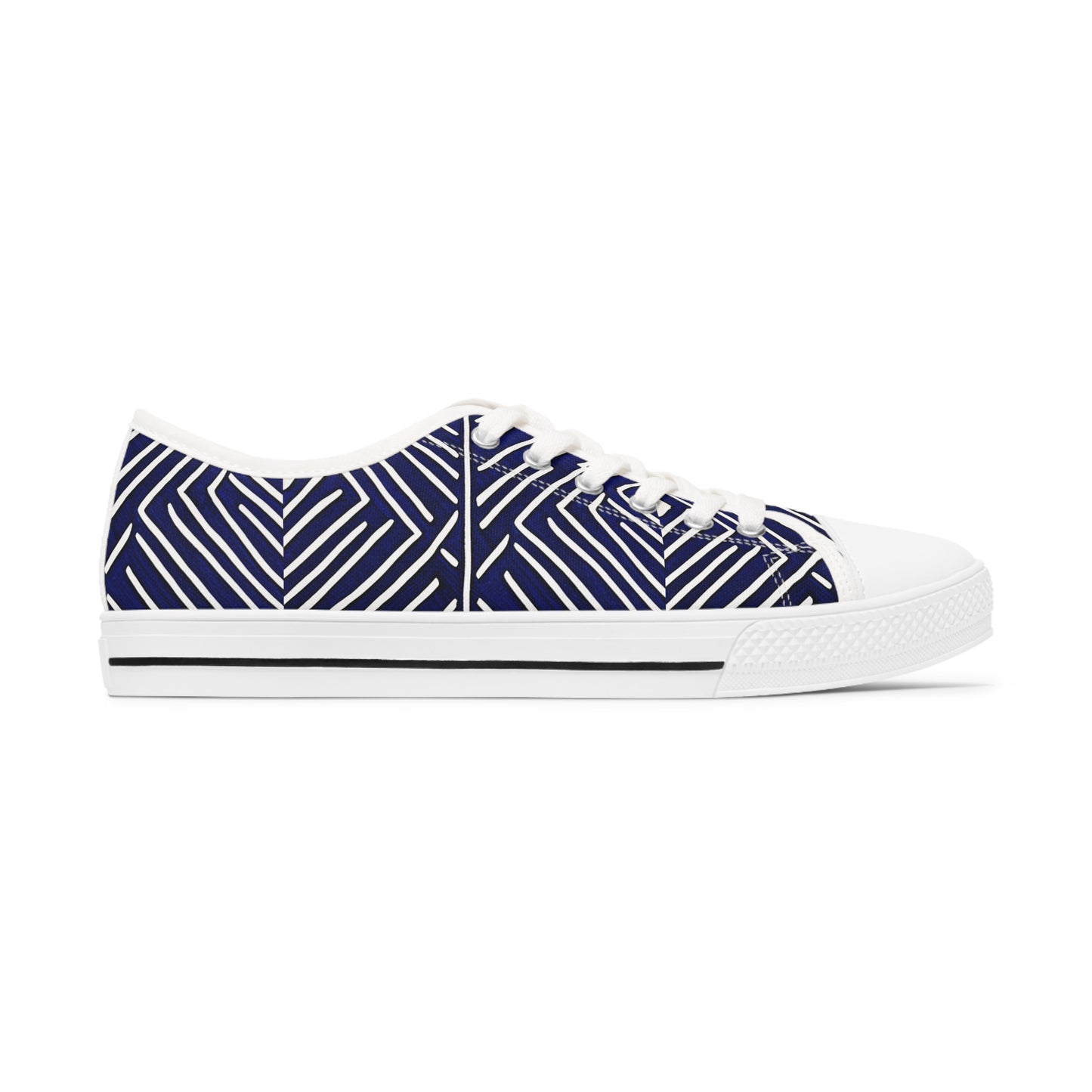 Freedom Culture Women's Low Top Cloth Print Sneakers