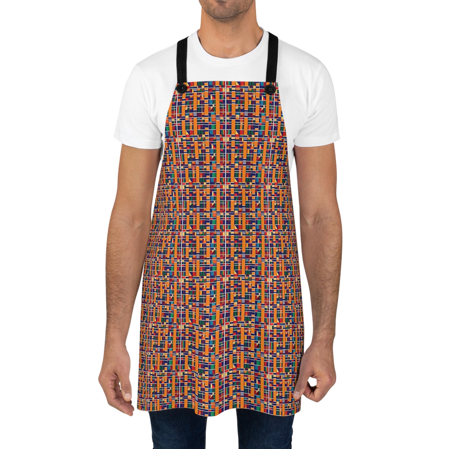 Kente Print Apron