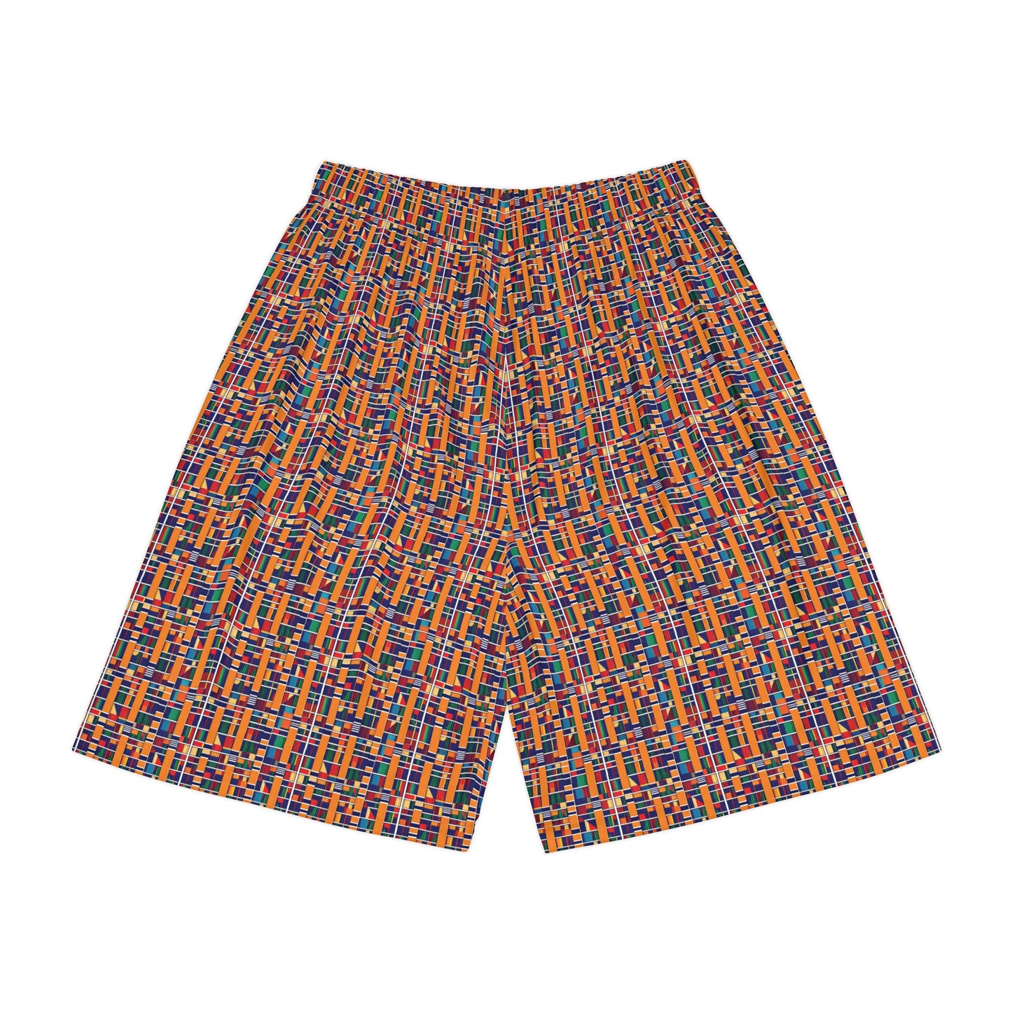 Freedom Culture Men’s Kente Print Sports Shorts