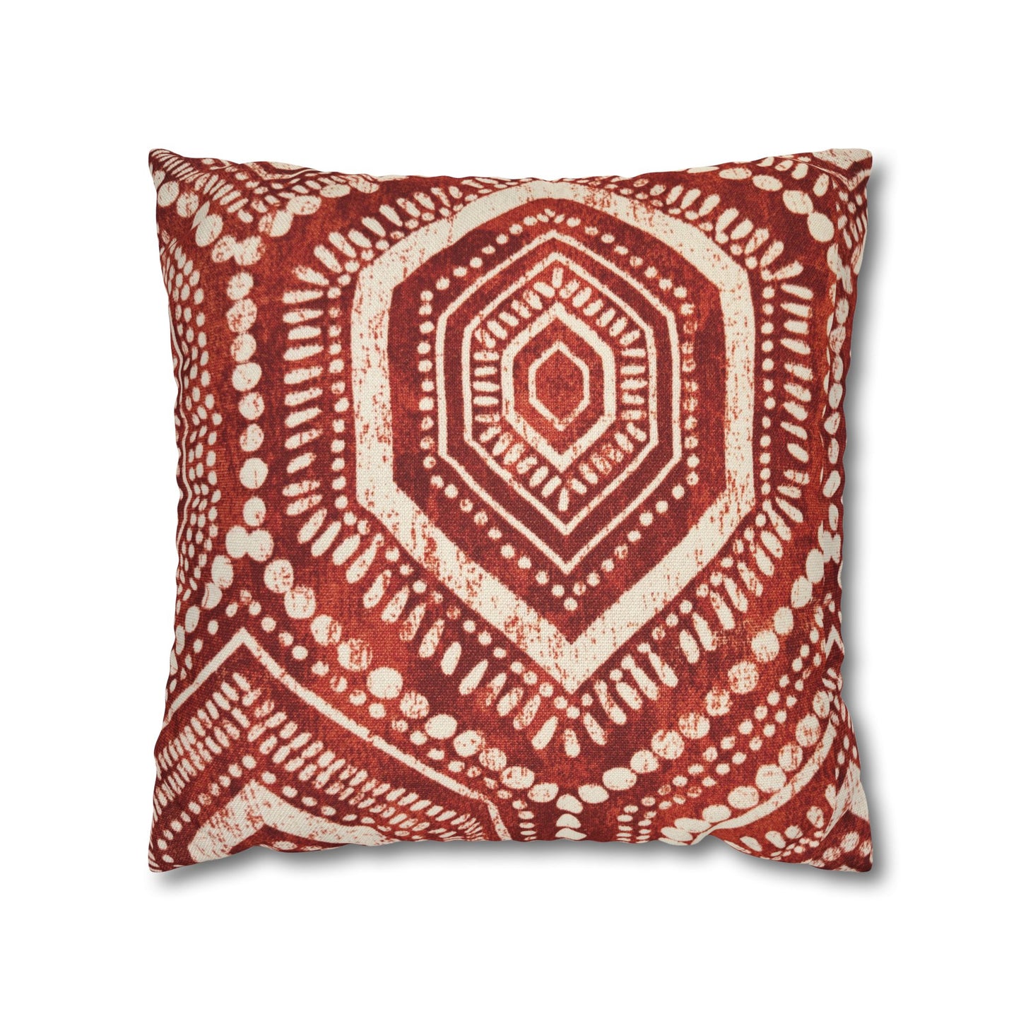 Cloth Print Square Pillow Case