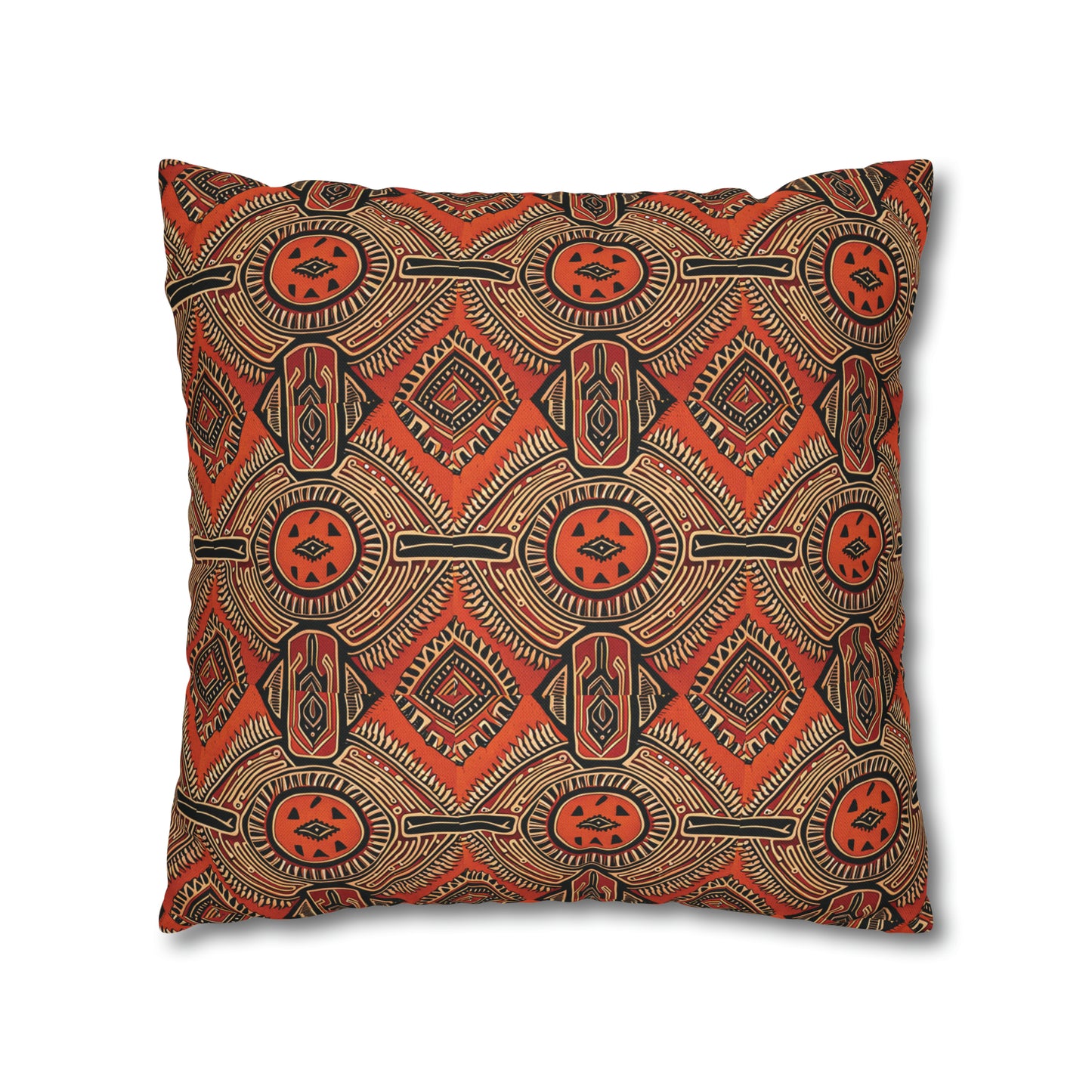 Freedom Culture "Jua" Cloth Print Square Pillow Case