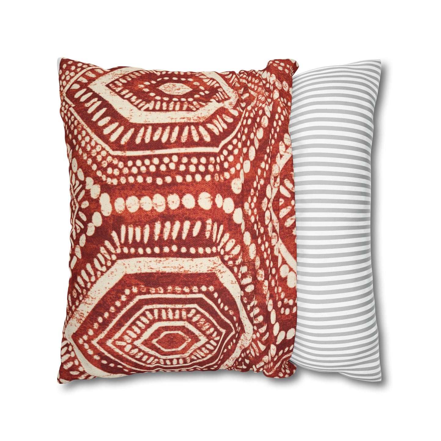 Cloth Print Square Pillow Case