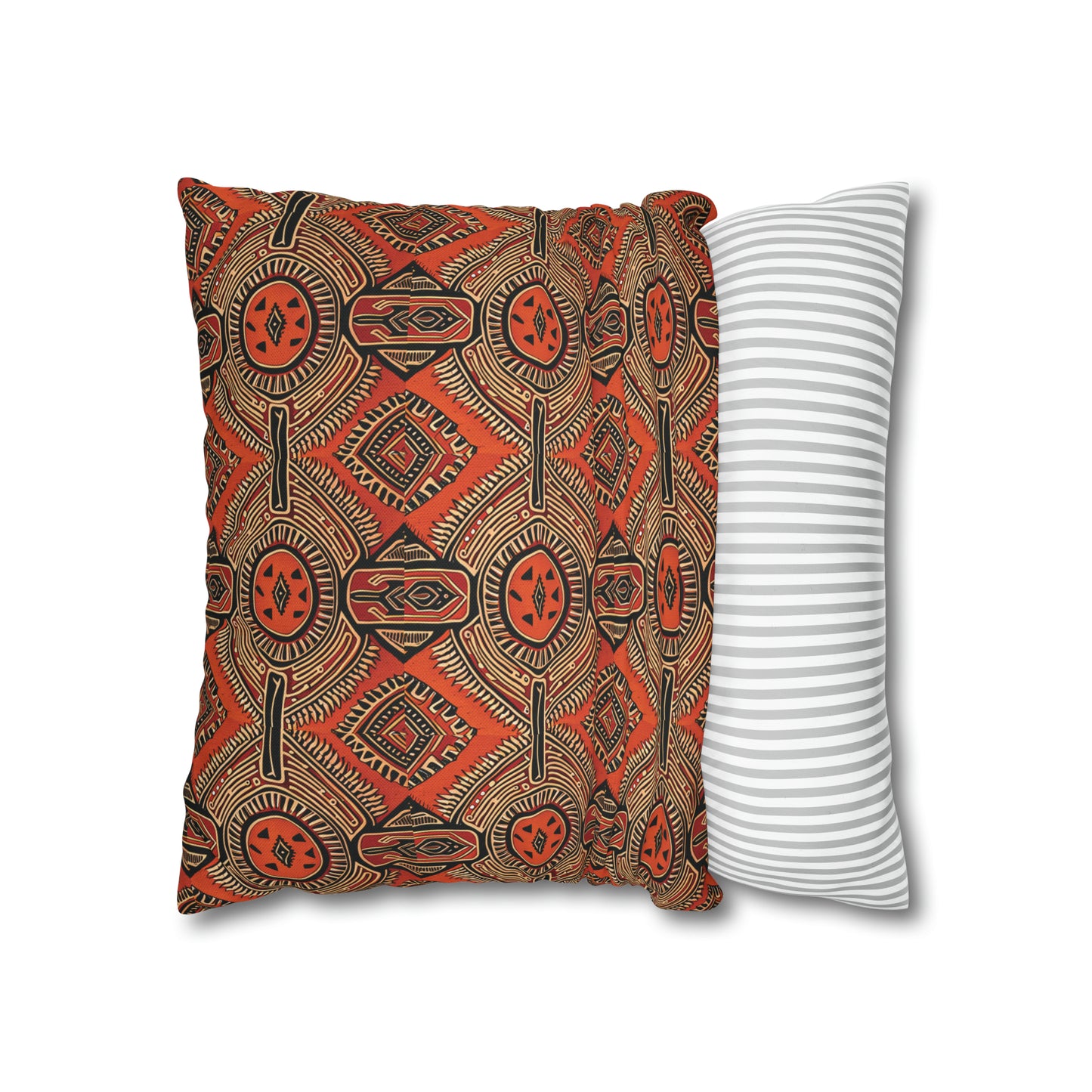 Freedom Culture "Jua" Cloth Print Square Pillow Case