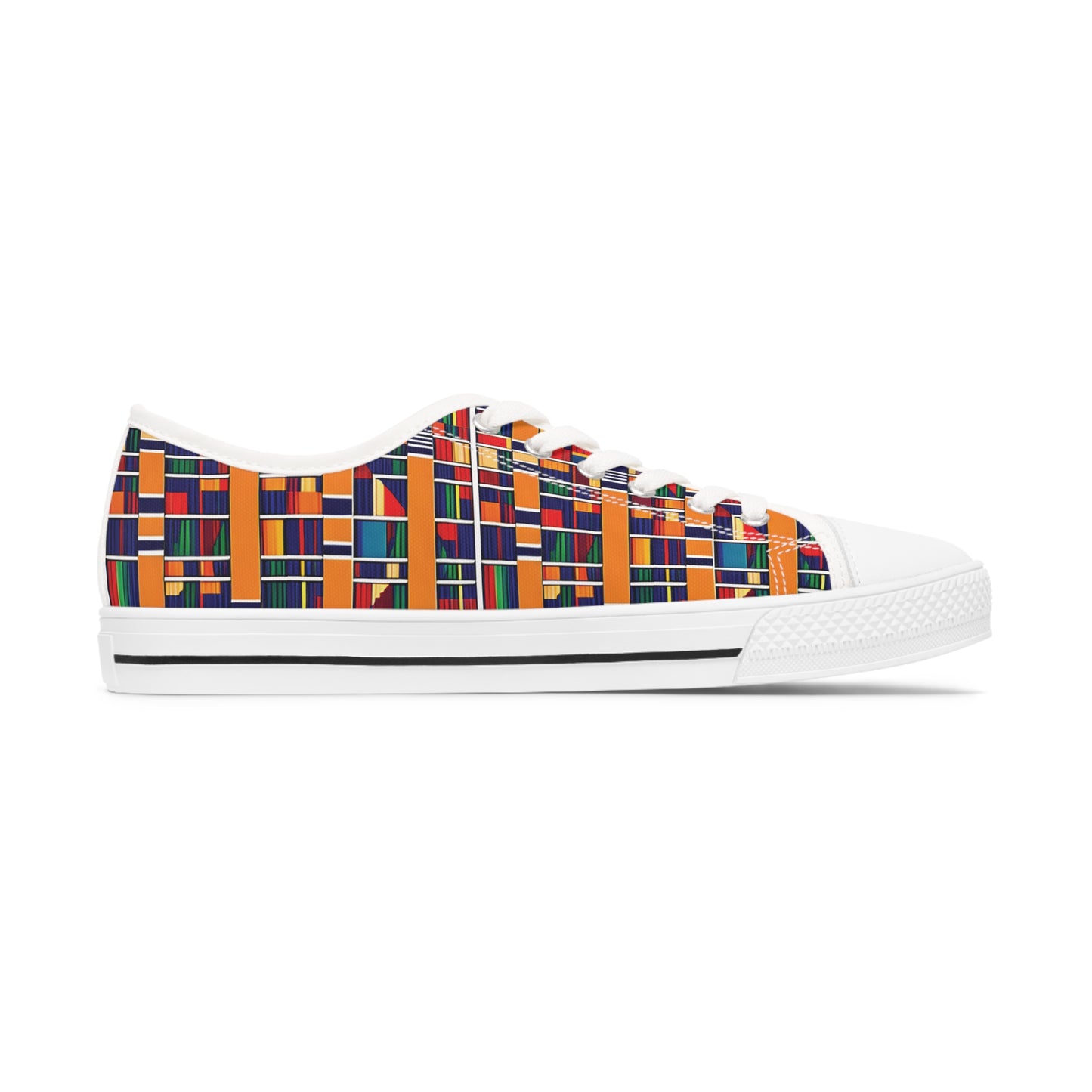 Freedom Culture Kente Print Women's Low Top Sneakers